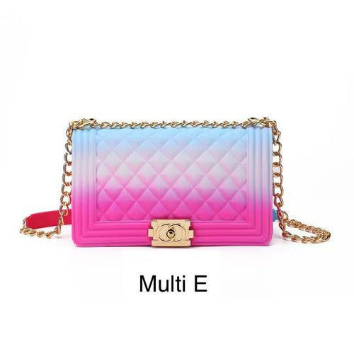 "Abigail" Quilted Jelly Handbag