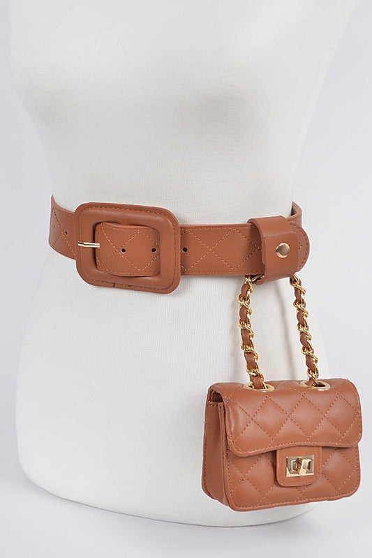 "Taylor" Quilted Belt
