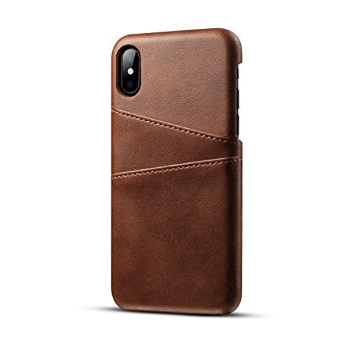 Iphone Leather Wallet Case with Credit Card Slots: For Iphone 7/7+,8/8+,X