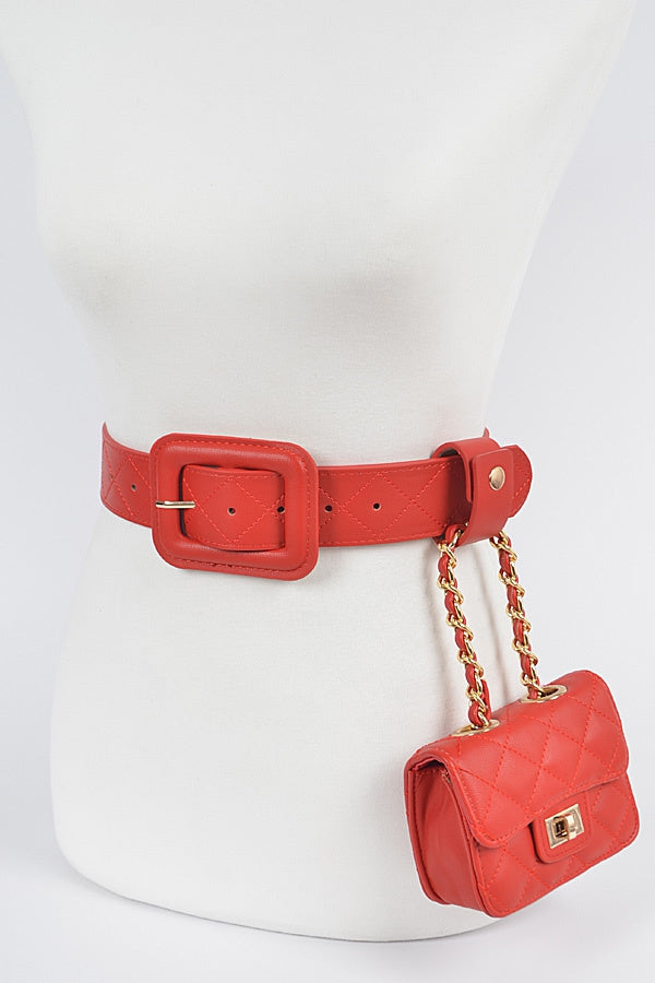"Taylor" Quilted Belt