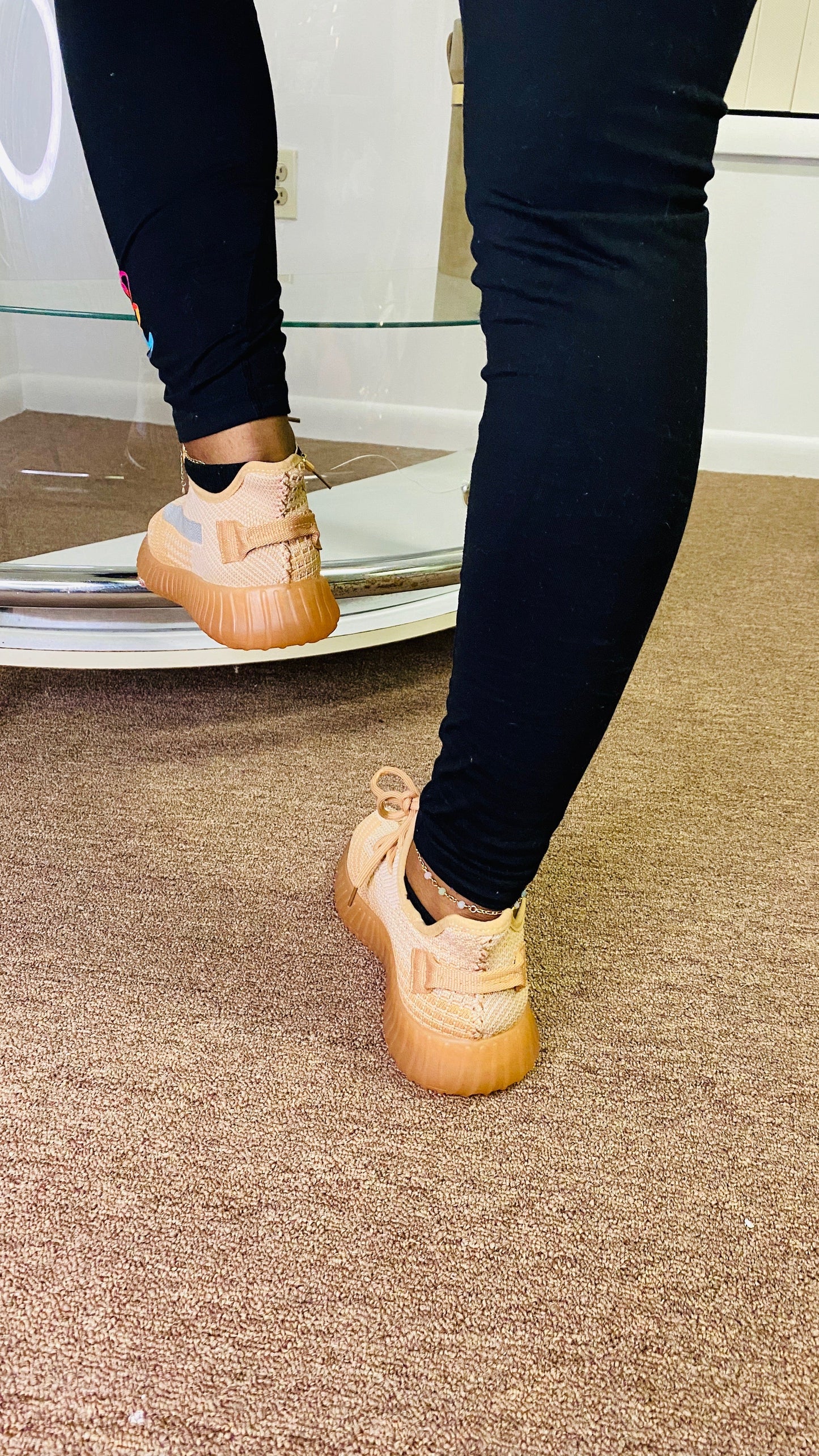 "Clay" Nude Breathable Sneakers