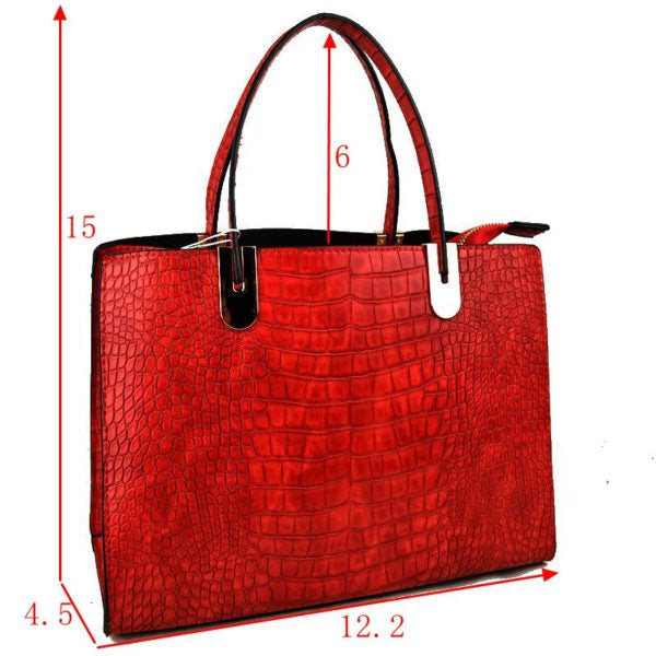"Annie" Square shaped Textured Handbag