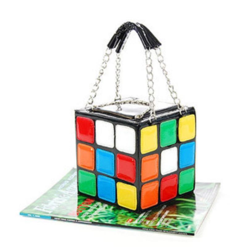 "Ruby" Rubik Cube Handbag