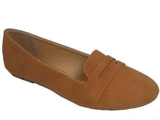 "Aeris" Tan Flats
