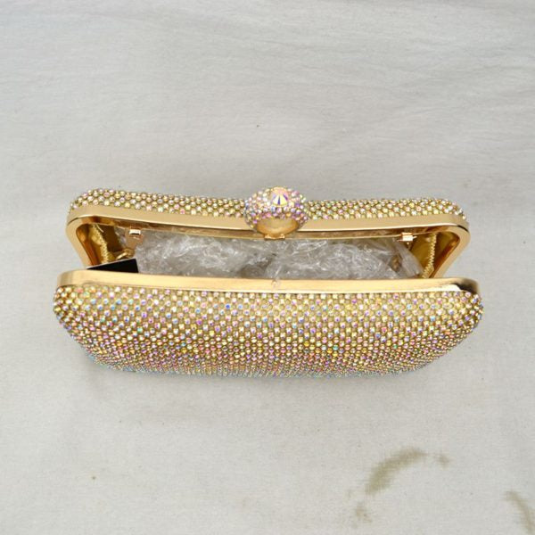"Elizabeth" Jeweled Ring Holder Clutch