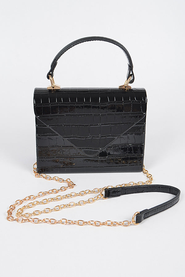 "Tanya" Textured Small Handbag