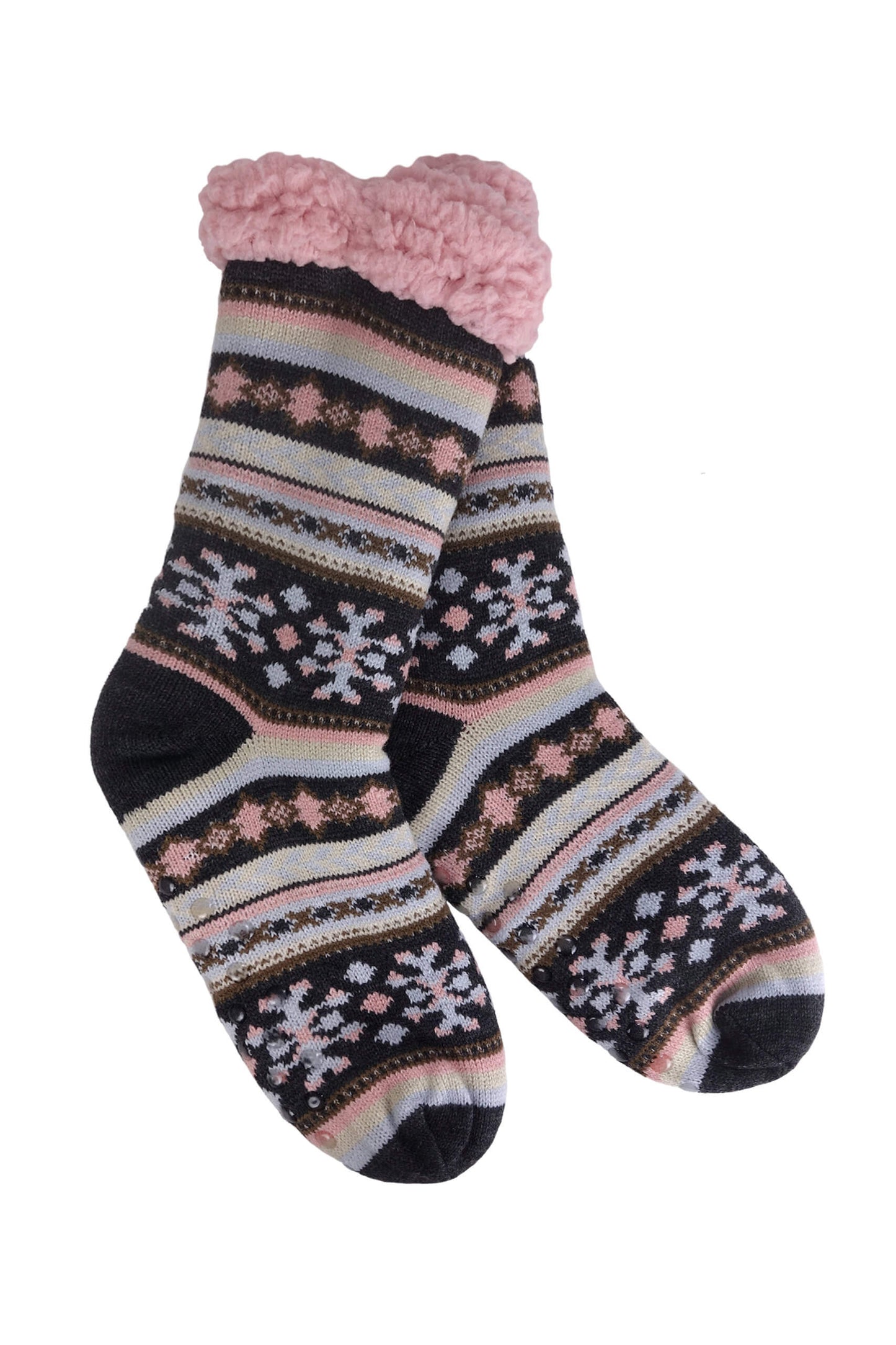 Sherpa Lined Slipper Socks