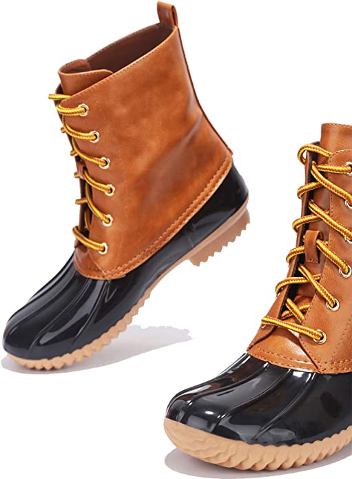 "Stormie" Tan Duck Boots