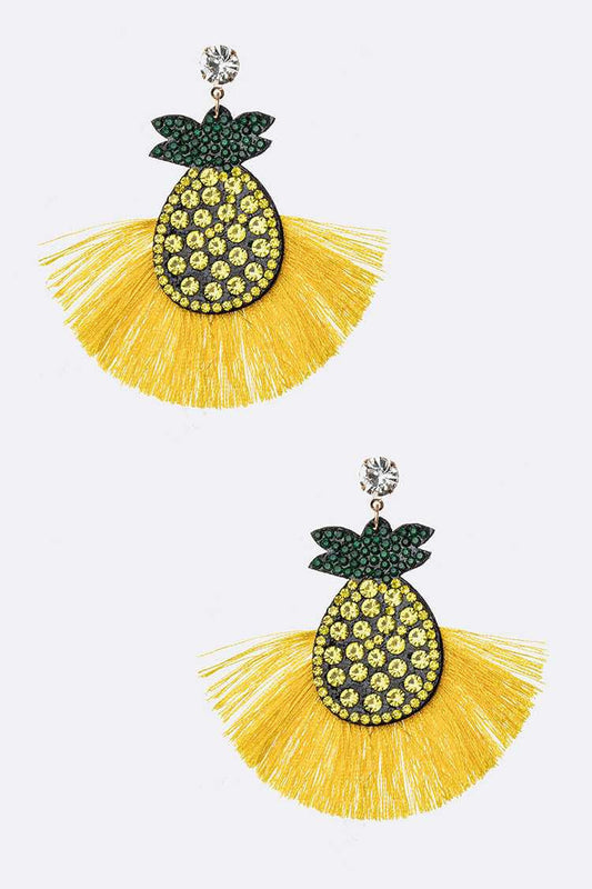 Tassel Fruit Earrings