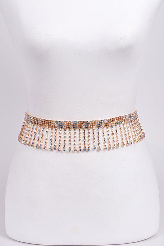 Iridescent Jewel Belt