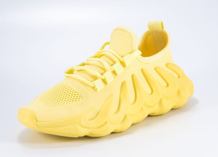 "Vaida" Yellow Sneakers