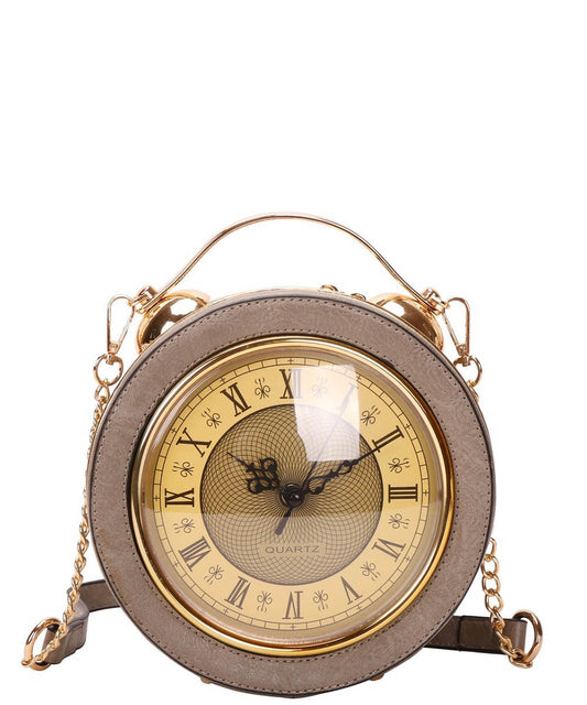 "Alice" Medium Clock Handbag