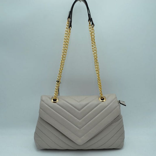 "Angelina" Quilted Double Strap Handbag