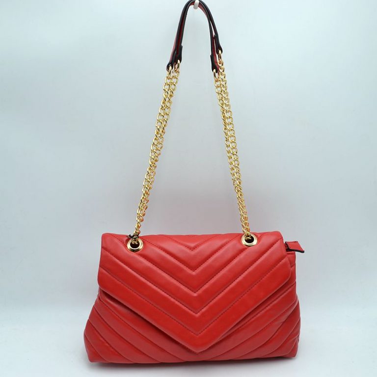 "Angelina" Quilted Double Strap Handbag