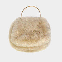 "Lydia" Faux Fur Handbag