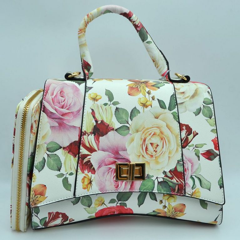 "Laurel" Floral Handbag