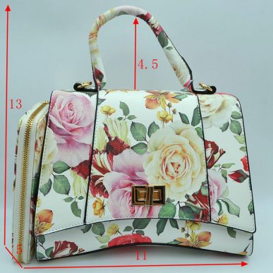 "Laurel" Floral Handbag