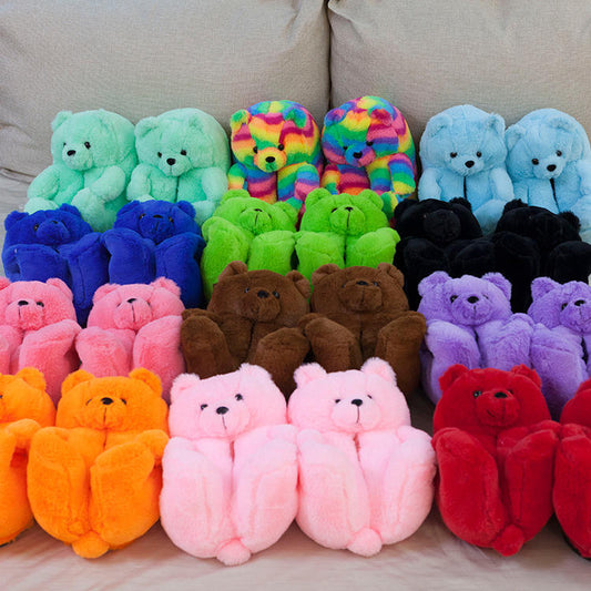 "Teddy” Slippers Toddlers