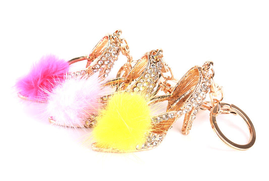 High Heel Shoe Keychain