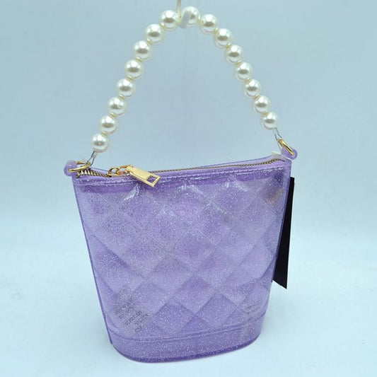 "Leah" Medium Jelly Handbag
