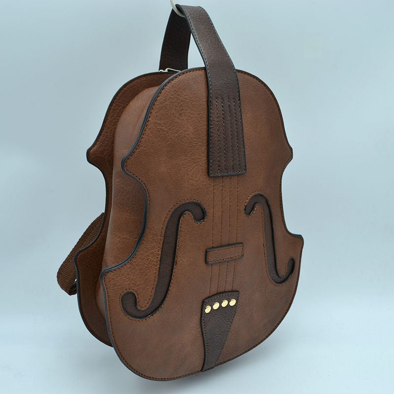 "Violet" Violin Shaped Backpack