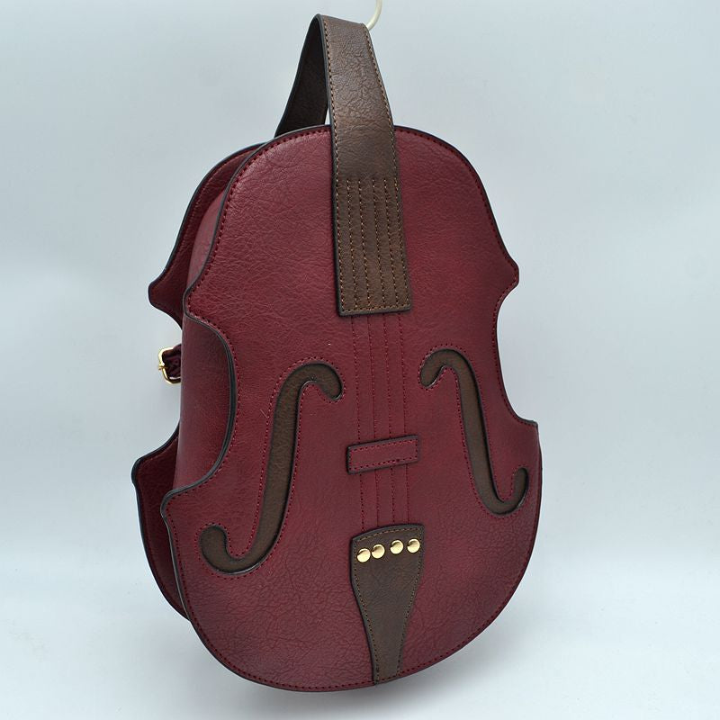 "Violet" Violin Shaped Backpack