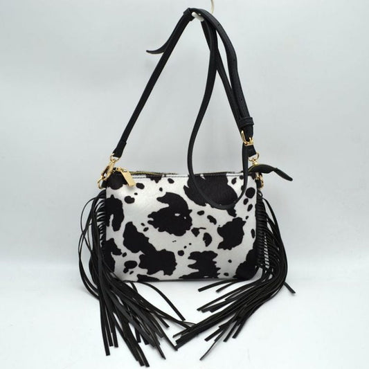 "Safari" Fringe Crossbody Bag