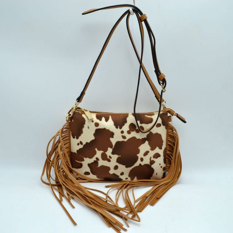 "Safari" Fringe Crossbody Bag