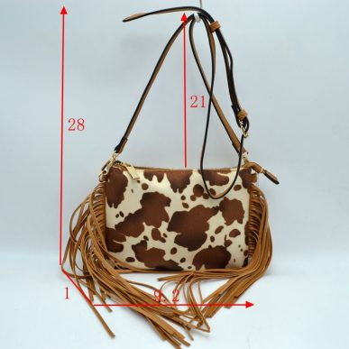 "Safari" Fringe Crossbody Bag