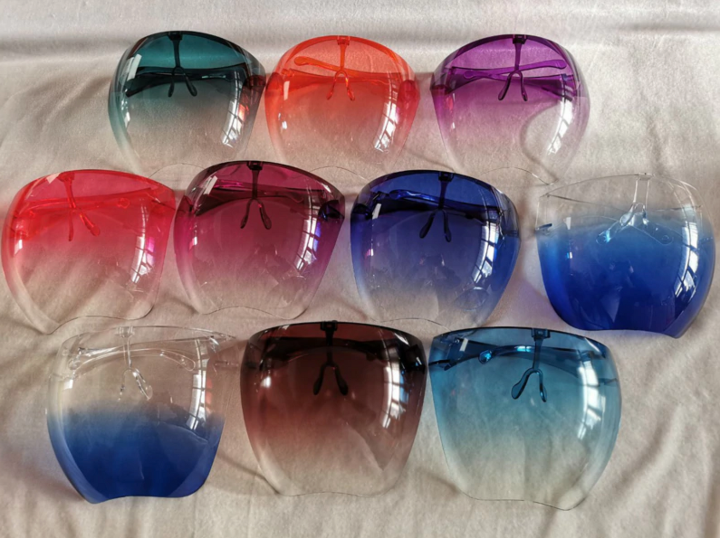 "Mars" Oversized Full Face Coverage Sunglasses