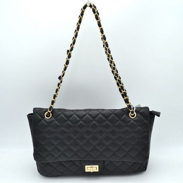 "Gabrielle" Quilted Large Handbag
