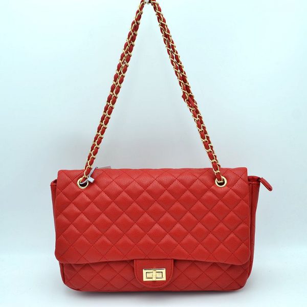 "Gabrielle" Quilted Large Handbag