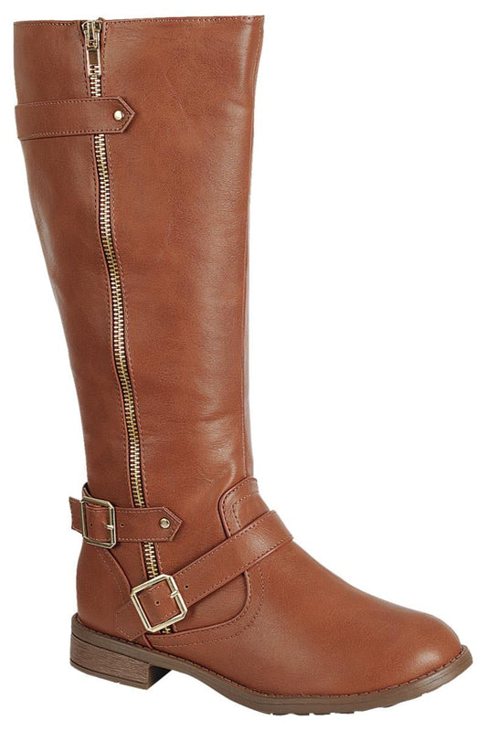 "Vicky" Tan Boots