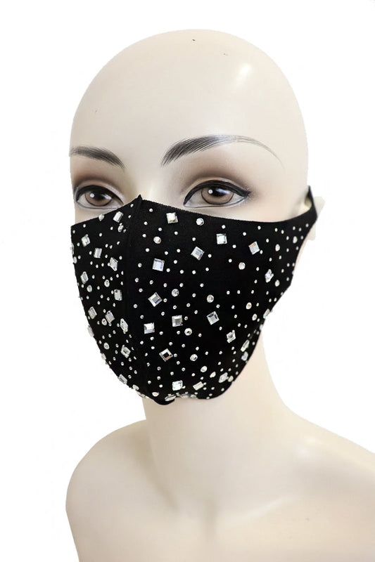 Black Fashion Mask