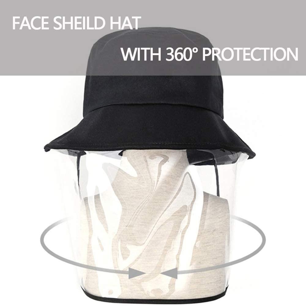 Bucket Hat with Face Shield