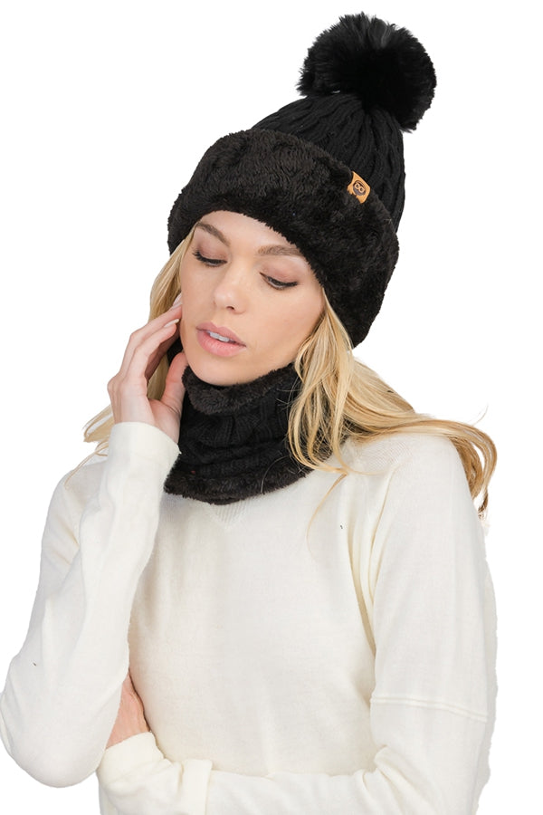 Hat and Infinity Scarf Set