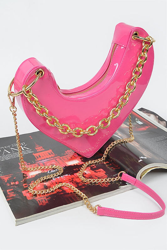 "Cupid" Heart Shaped Bag