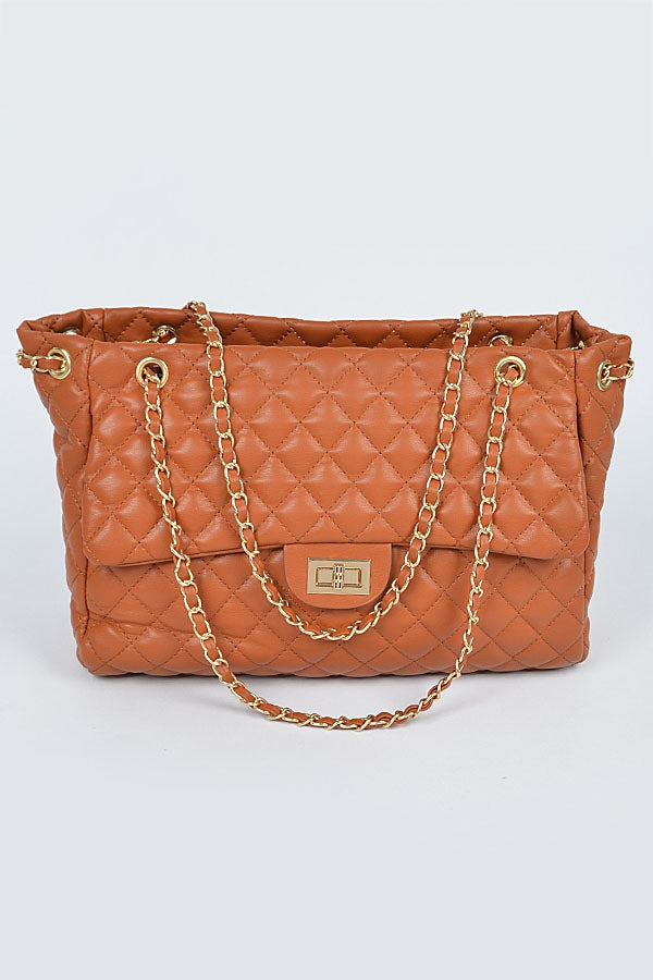 "Lucy" Quilted Handbag