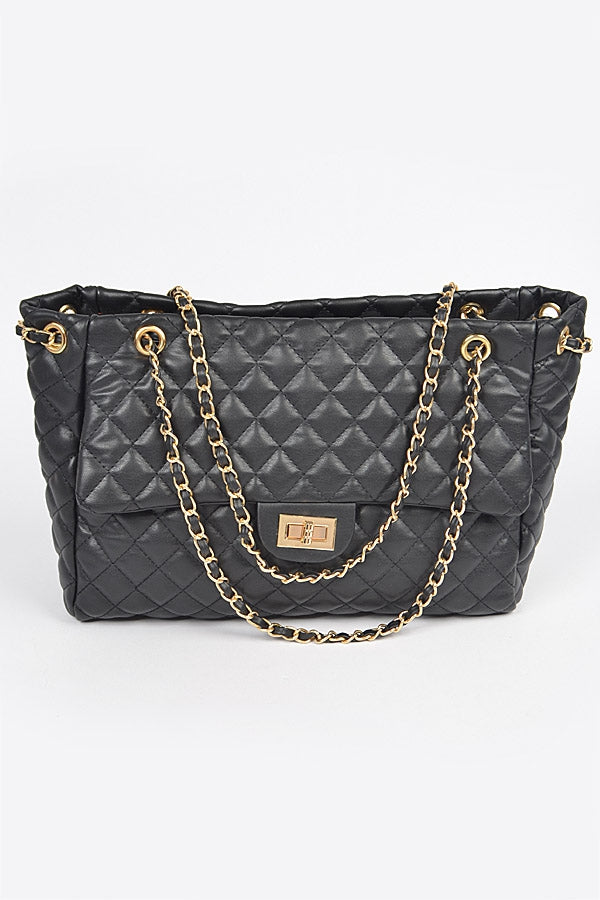 "Lucy" Quilted Handbag