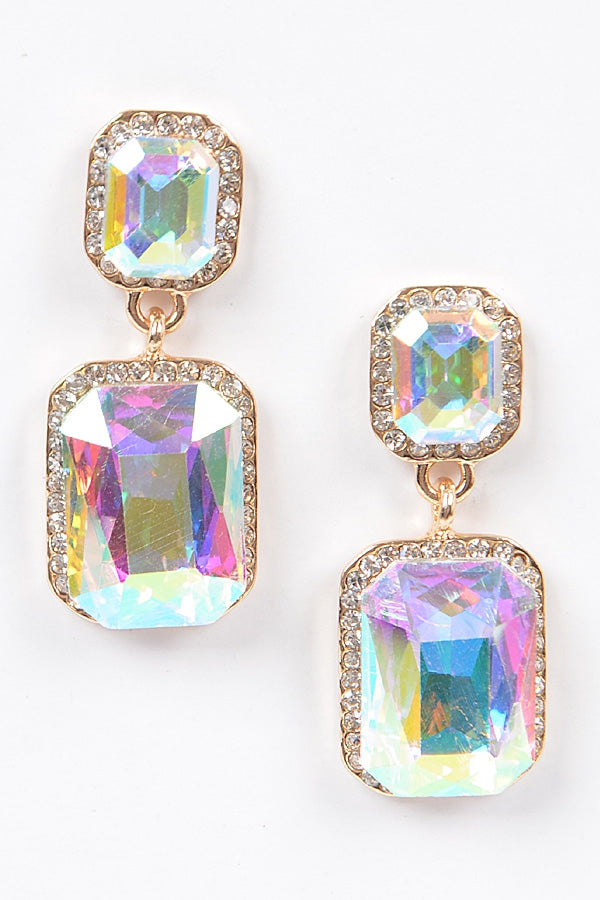 Double Jewel Earrings