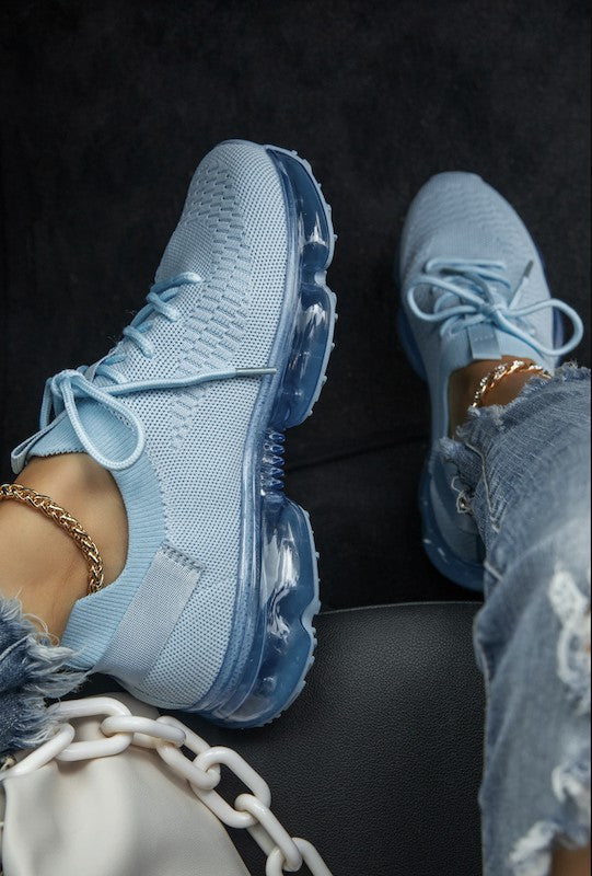 "Kimmie" Blue Sneakers