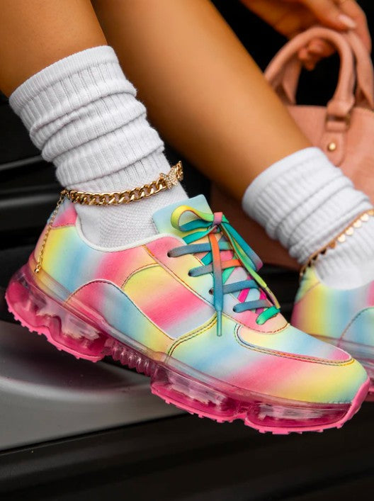 "Jenny" Rainbow Sneakers