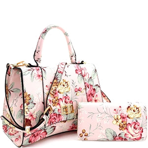 "Laurel" Floral Handbag