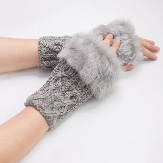 Faux Fur Hand Warmers