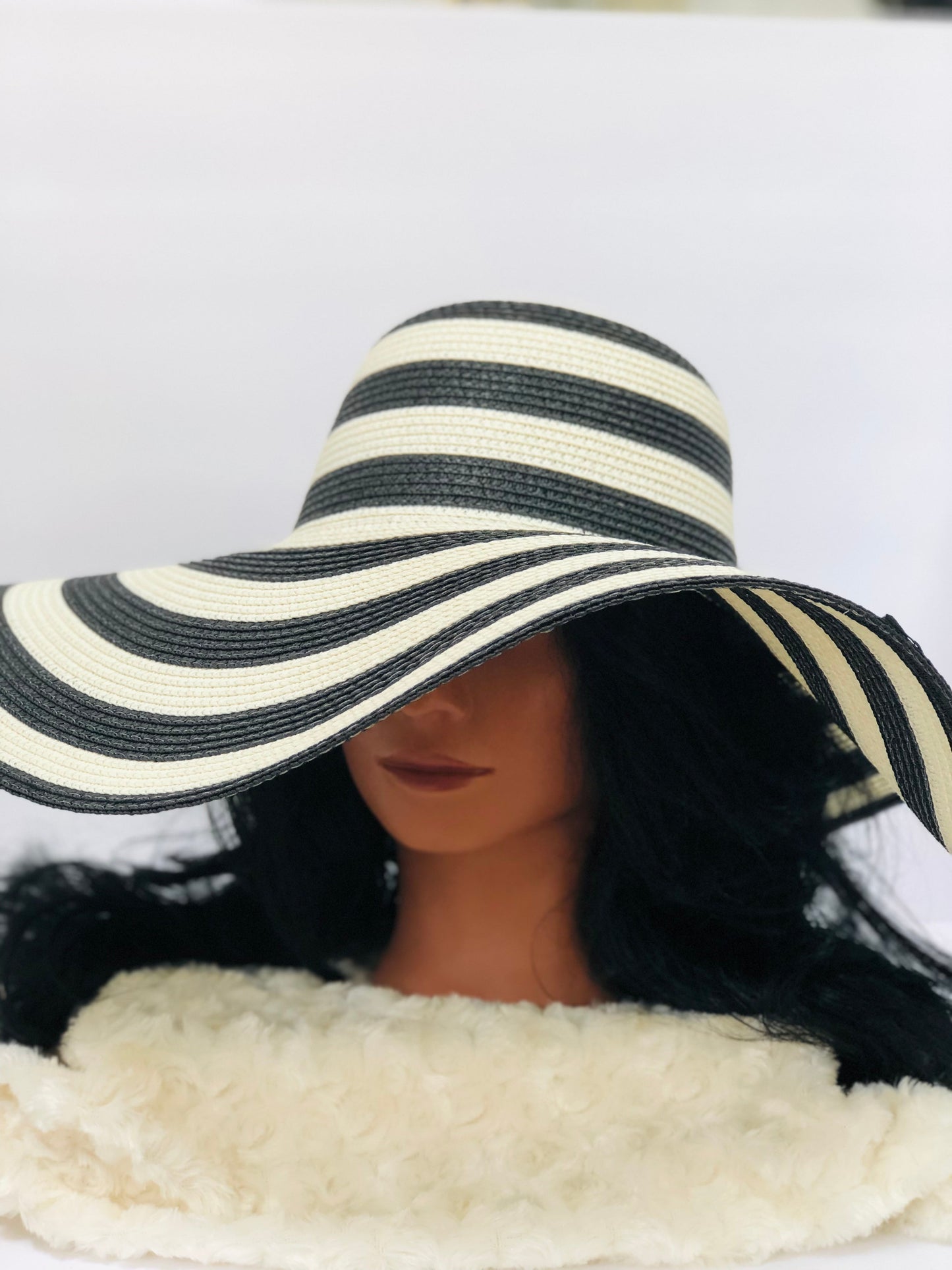 "Margo" Large Brim Beach Hat