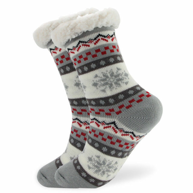 Sherpa Lined Slipper Socks