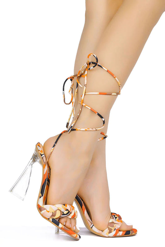 "Tamia" Multi Strappy Heels